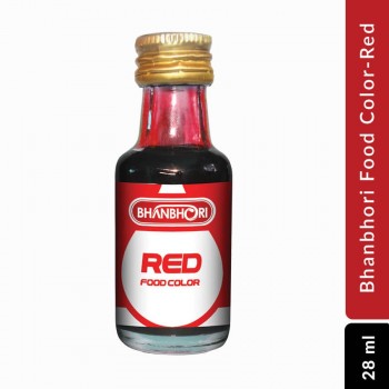 Bhanbhori Food Color-Red, 28 ml